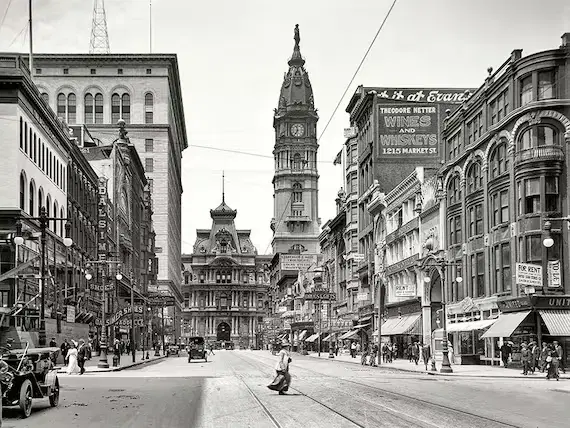 Kohteen Philadelphia historia